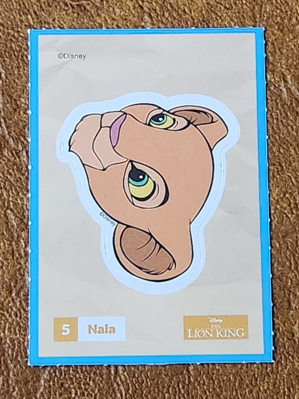 Loblaws Disney Stickers - 5 Nala - MAKE A BUNDLE!!